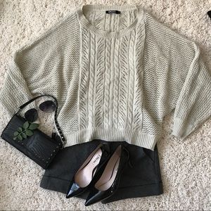 💛DKNY💛 cream shimmer sweater